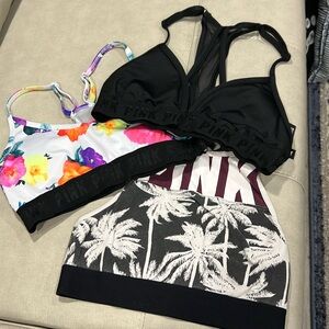 3 PINK by Victoria Secret Bras Small